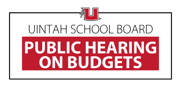 Public hearing on budgets scheduled for June 3