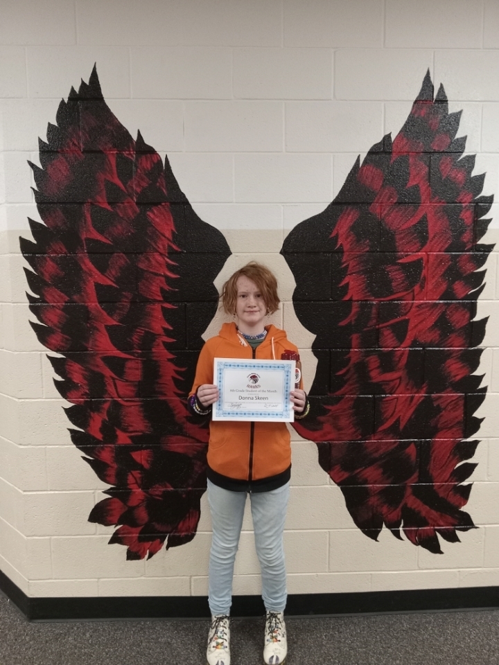 8th Grade Student of the Month