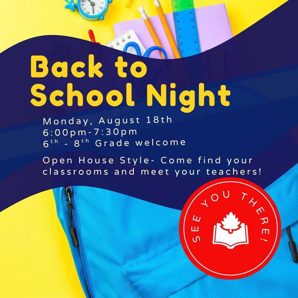 Back to School Night