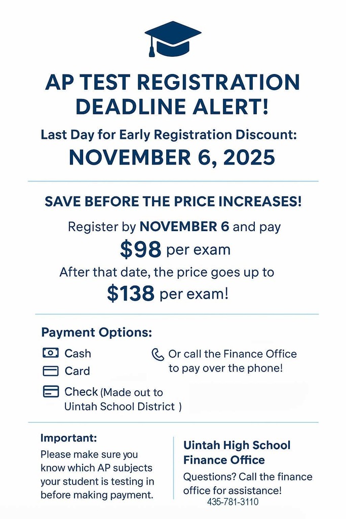 AP Test Registration Deadline