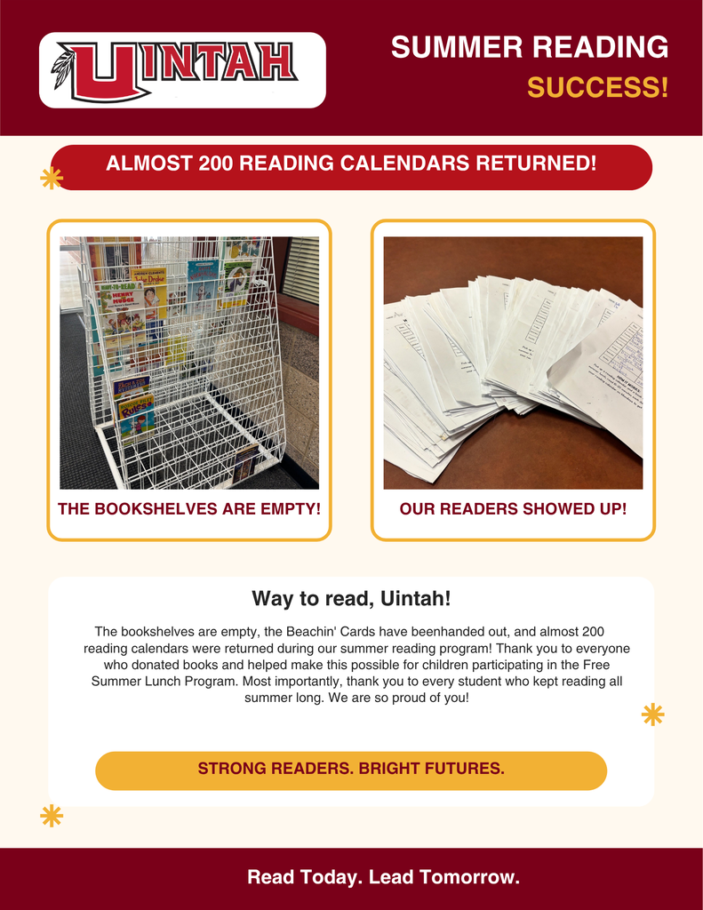 USD Summer Reading Program Success