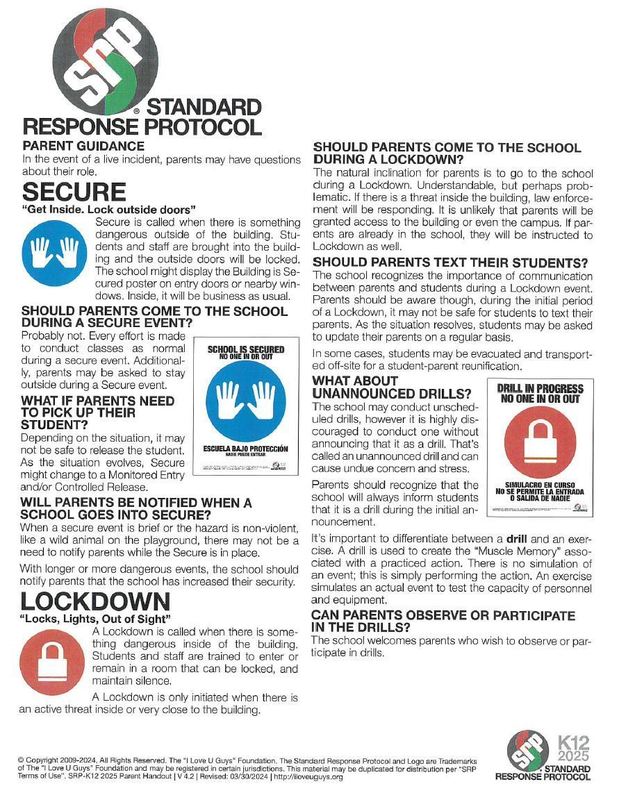 Standard Response Protocol