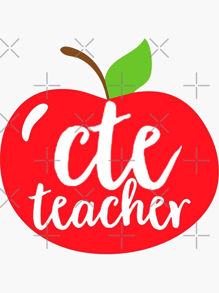 CTE Teacher apple