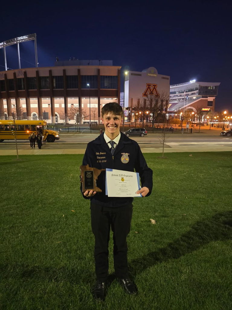 Cole - State FFA Degree