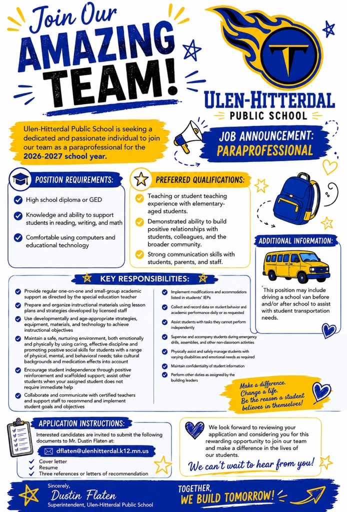 Now Hiring: Paraprofessional