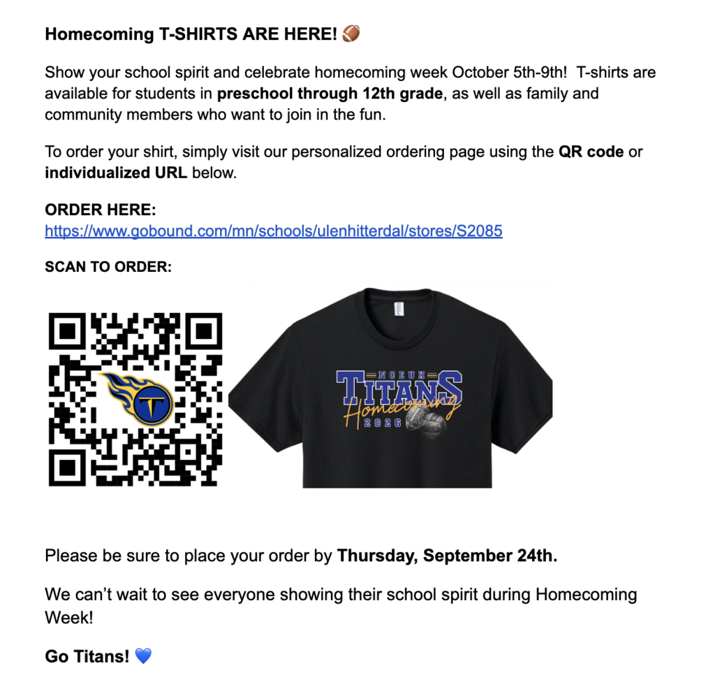 Homecoming T-Shirts
