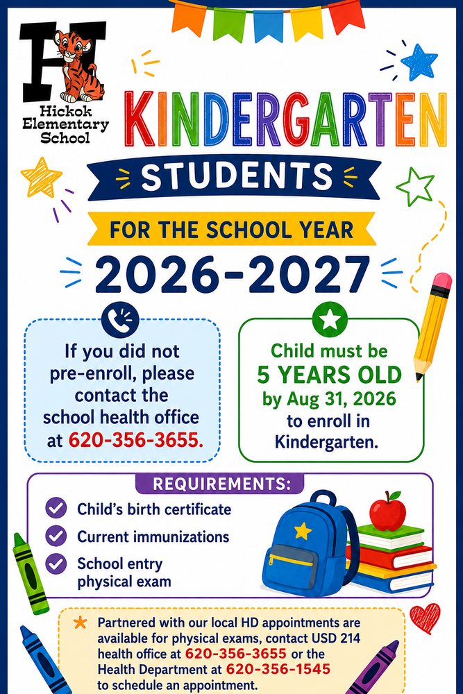 Kindergarten Enrollment info