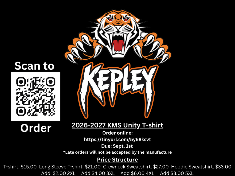 Unity T-Shirt Ordering