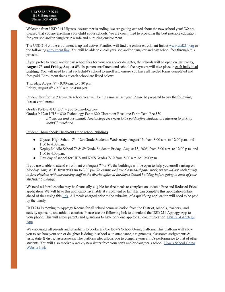 enrollment info 1
