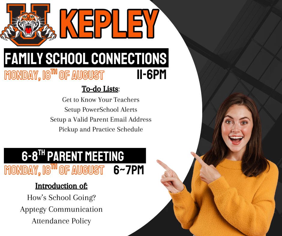 Announcement for Family School Connections