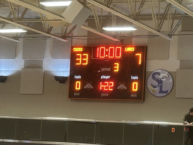Lady Tigers are up at halftime over Sublette