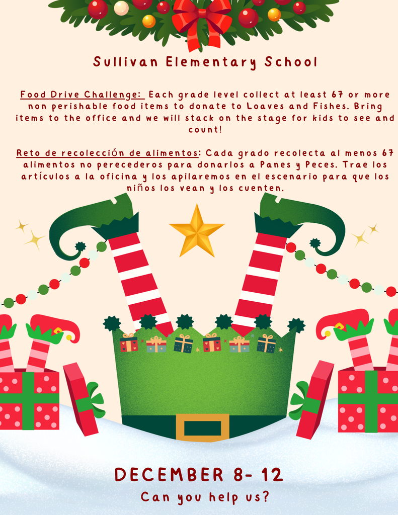 Sullivan School Food Drive