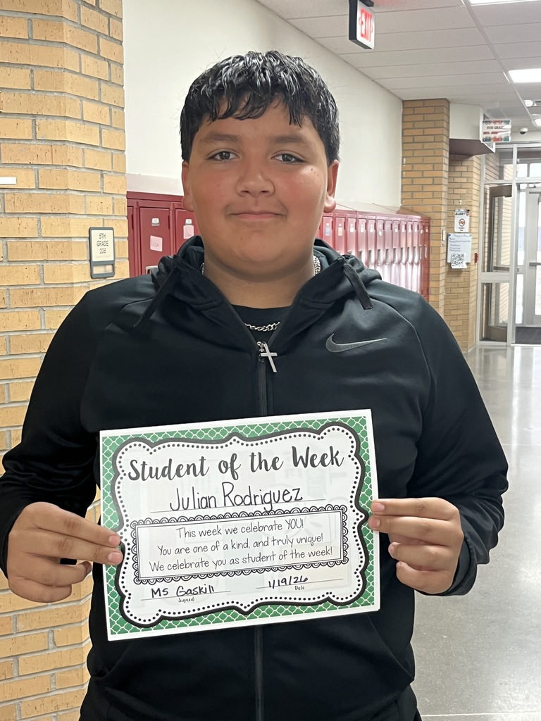 Student of the Week