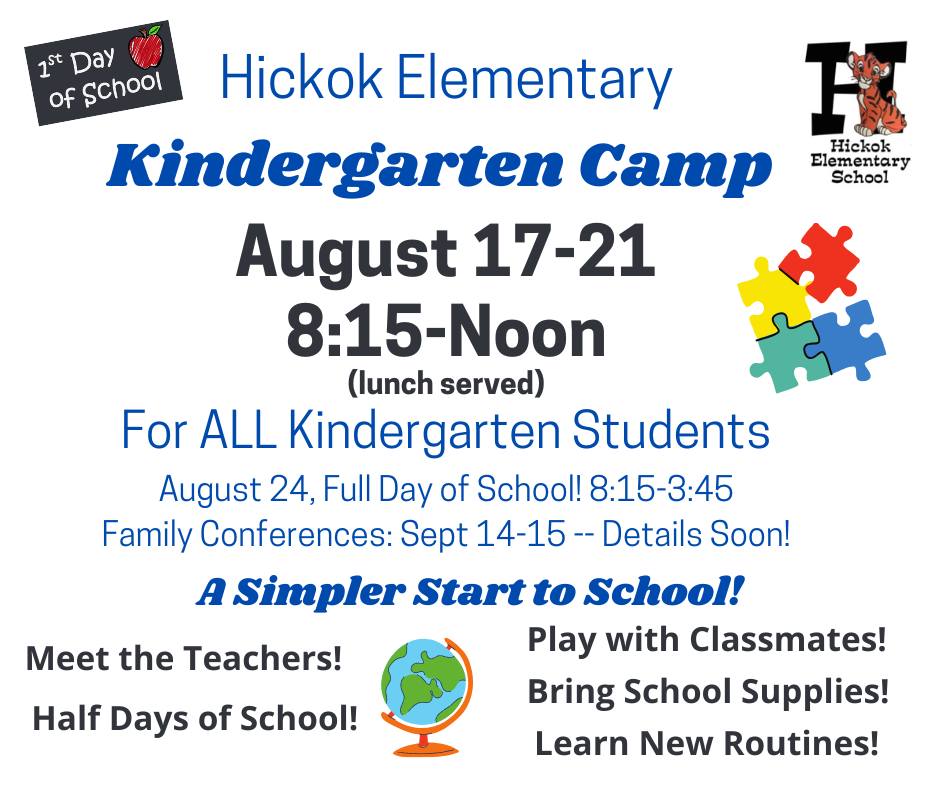 Kindergarten Camp 2026