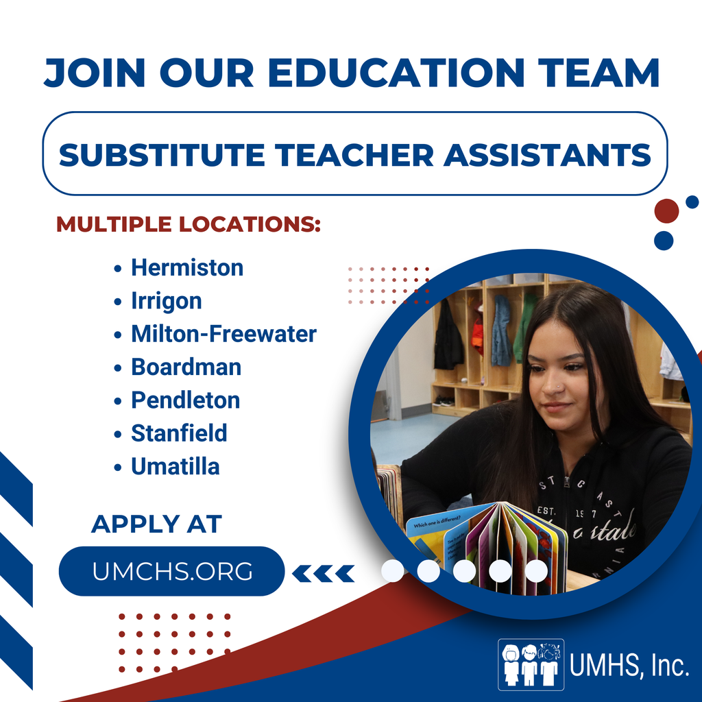 Flyer for promotion of our Substitute Teacher assistants