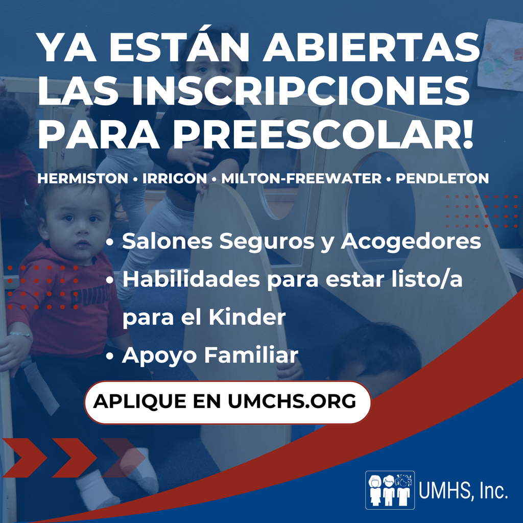 Banner for Preschool enrollement Spanish