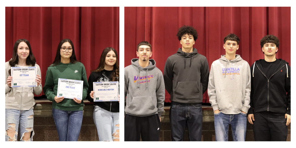 Photo of students who earned All-League Honors