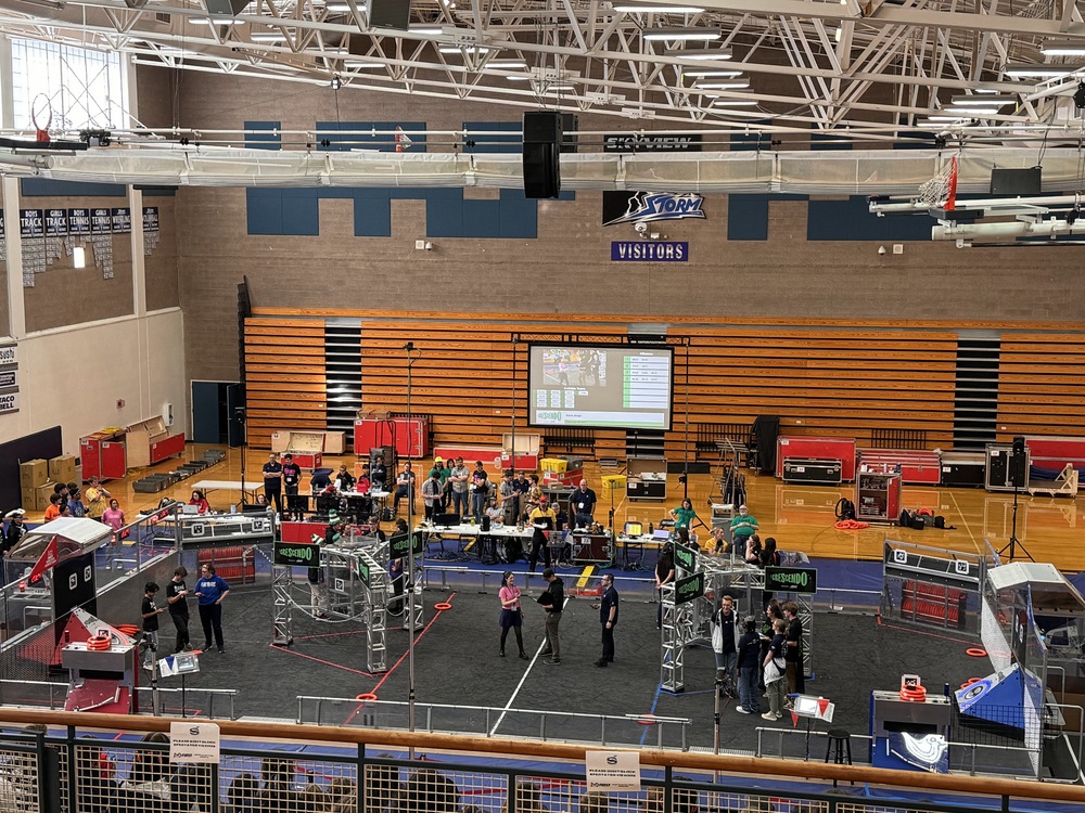 Photo of students at competition