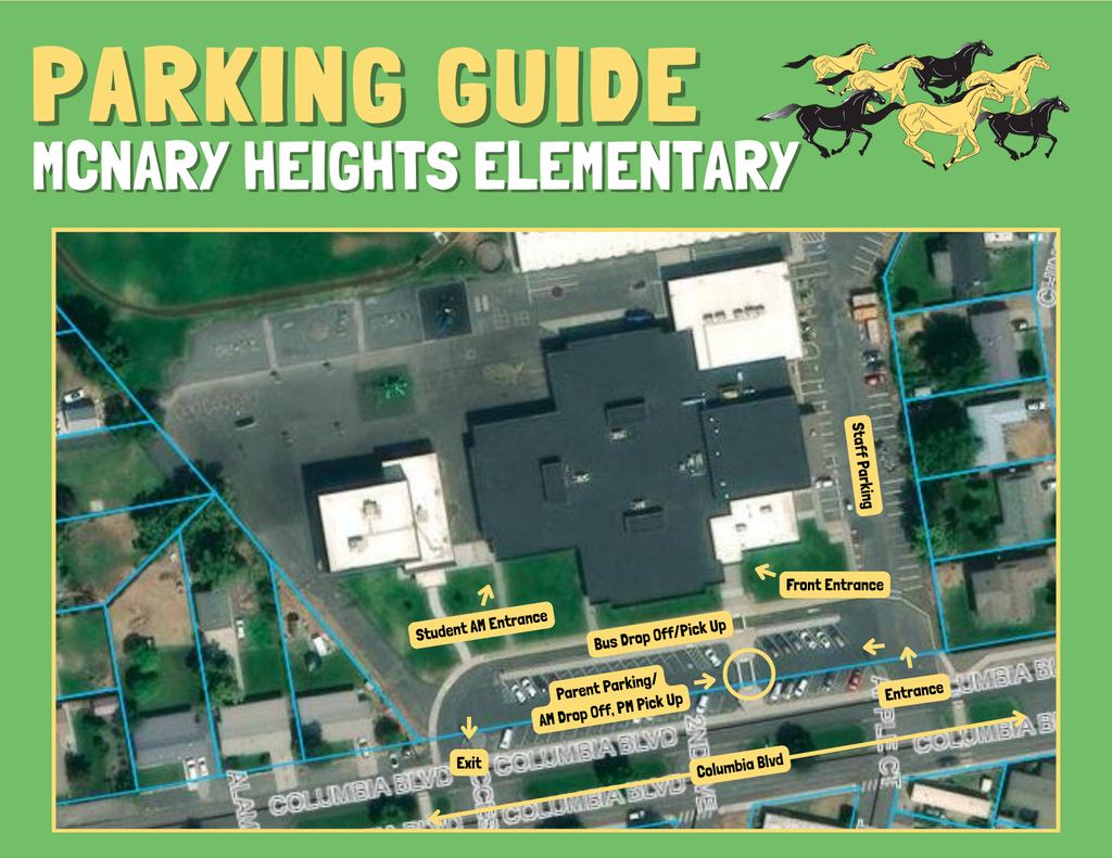 Parking Guide McNary Heights Elementary