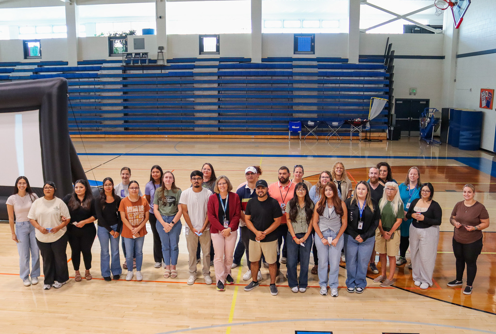 Photo of our paras who have received certification