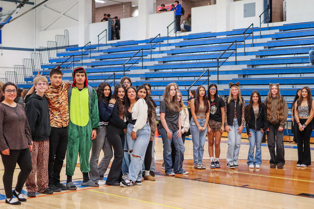 UHS students dressed up