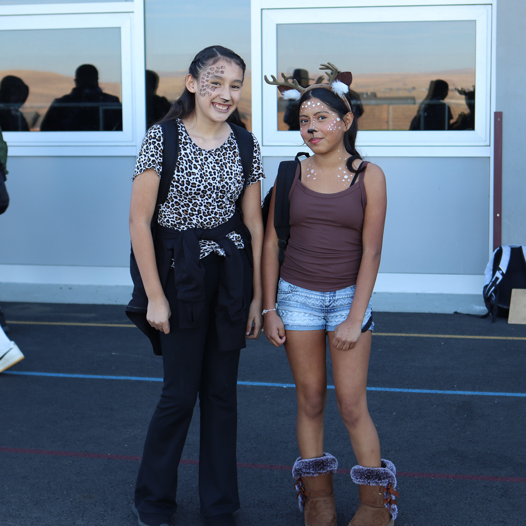 CVI students dressed up