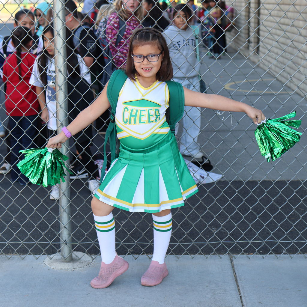 Photo of MHES student dressed up