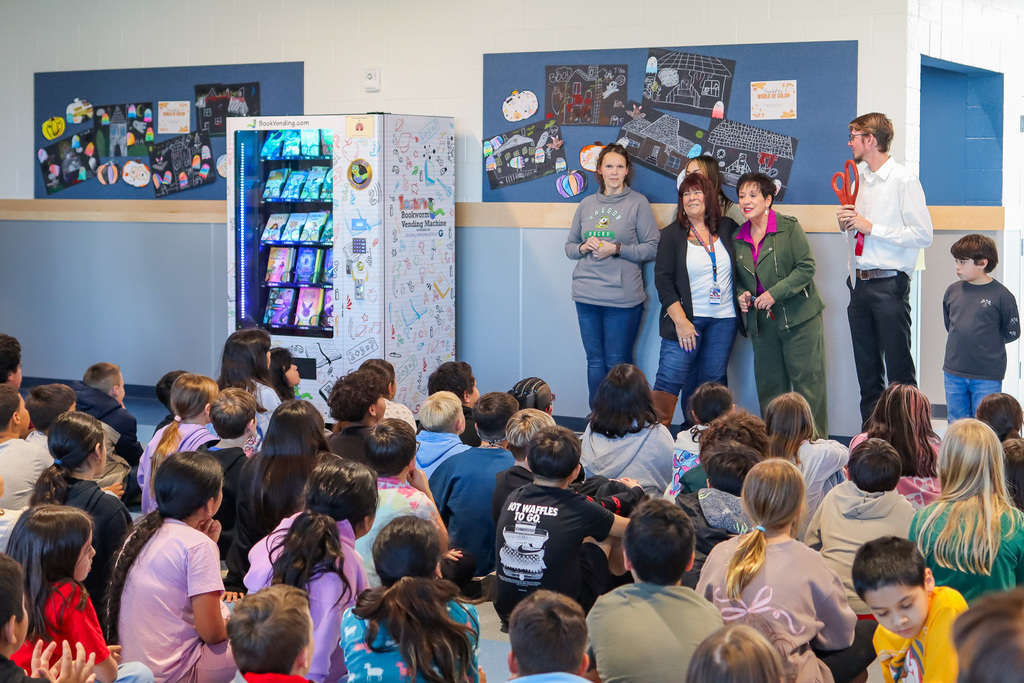 Ms. Ridings Introducing member from the Greater Hermiston Community Foundation and explaining how the foundation awarded the grant for the machine