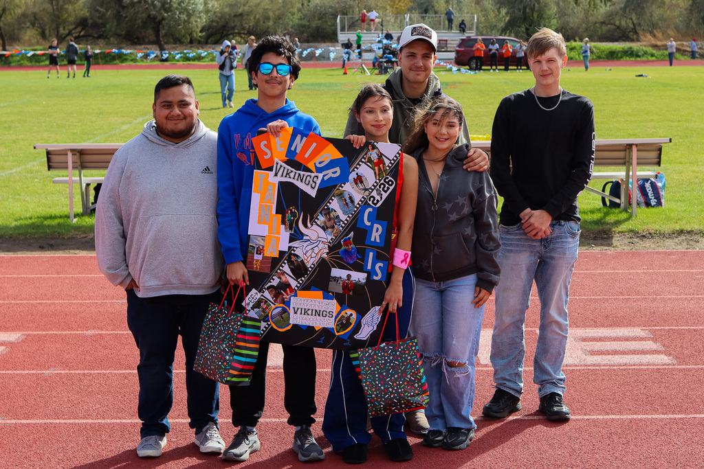photo of seniors with family & friends