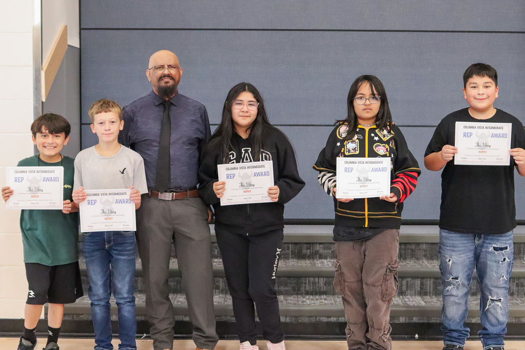Mr. Karan pictured with his REP Award Winners