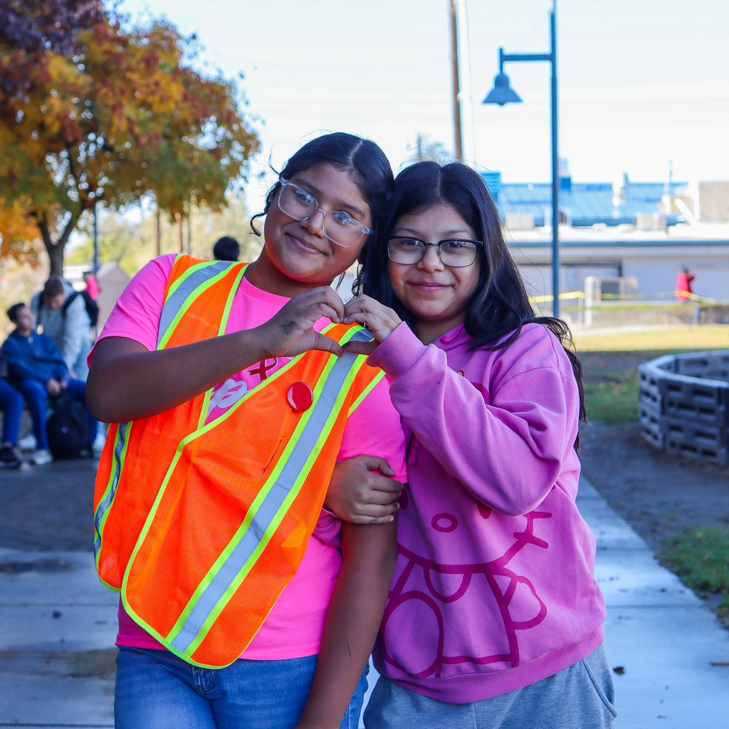students dressed up wearing neon