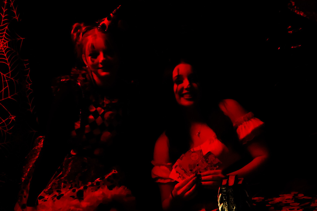 photo of high school students dressed up in character 