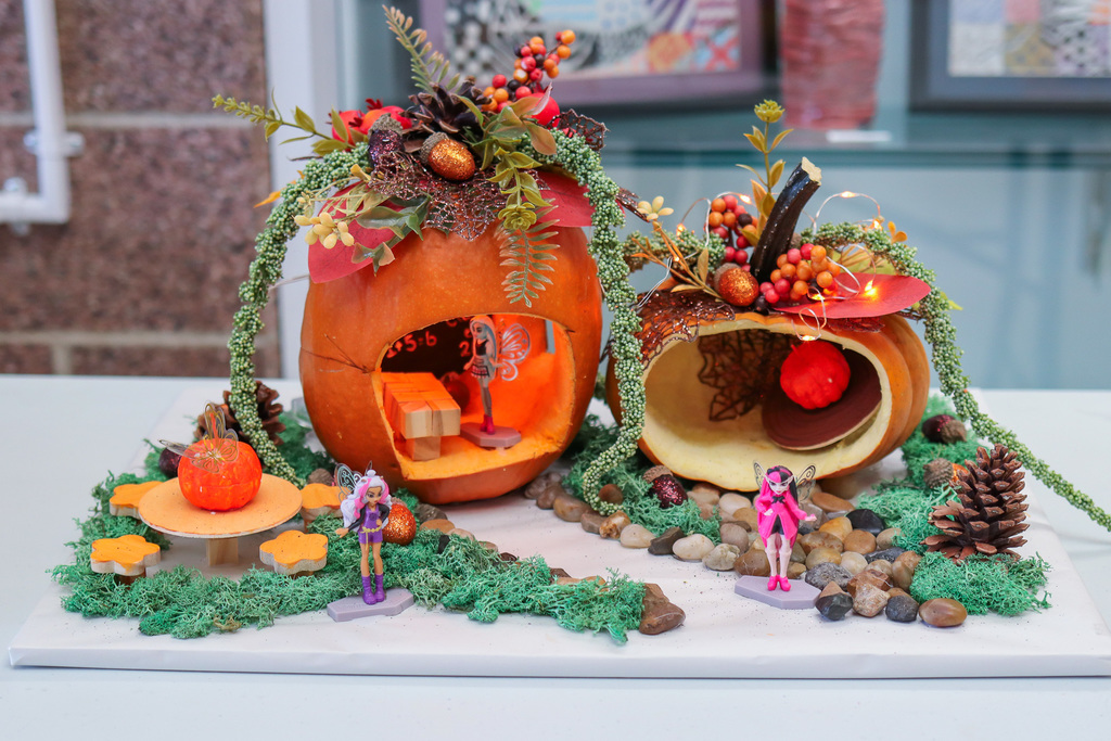 Photo of carved pumpkin