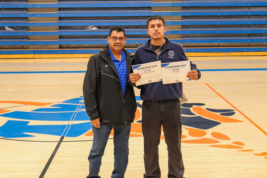 Photo of Boys Soccer Athletes who earned All League Honors 