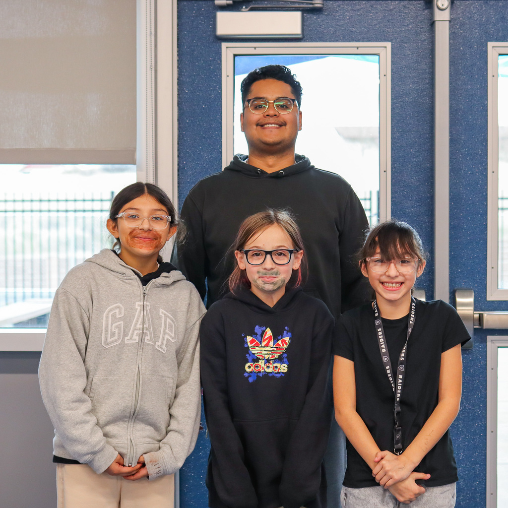 CVI students dressed up like their teacher for student/teacher swap day