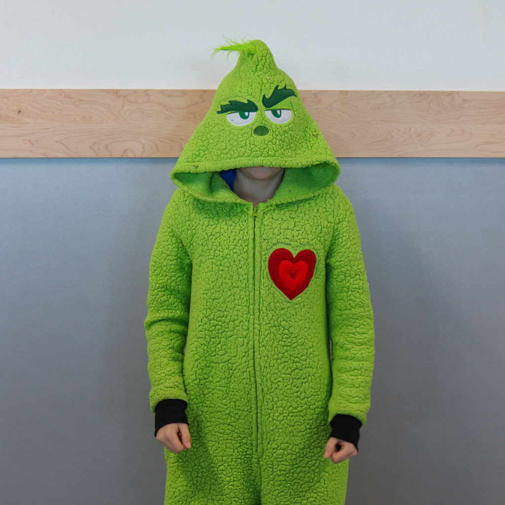 Student at CVI dressed up