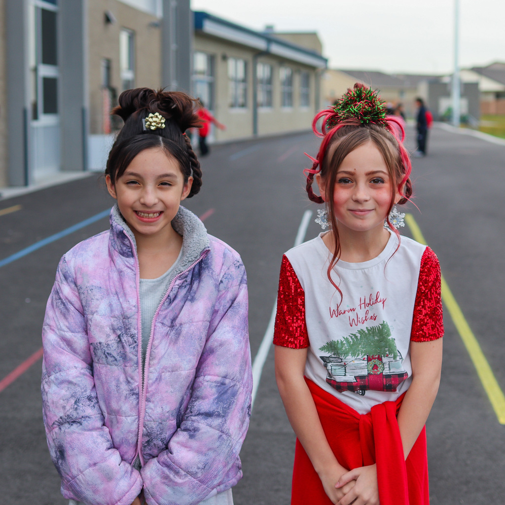 students at CVI dressed up