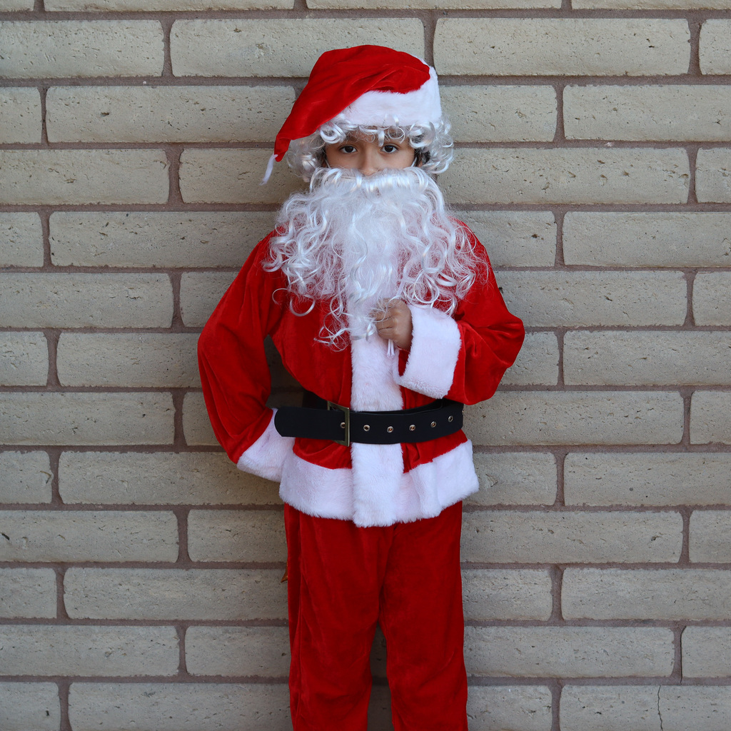 MHES student dressed up as a holiday character