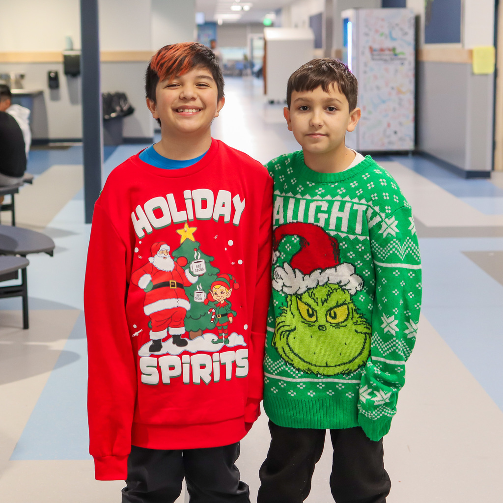 CVI students dressed up