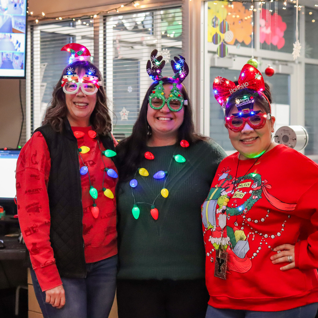 MHES staff dressed up