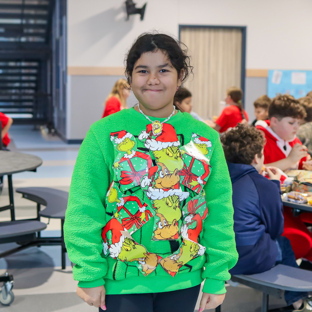 CVI student dressed up