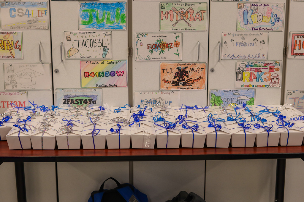 photo of completed cookie boxes 