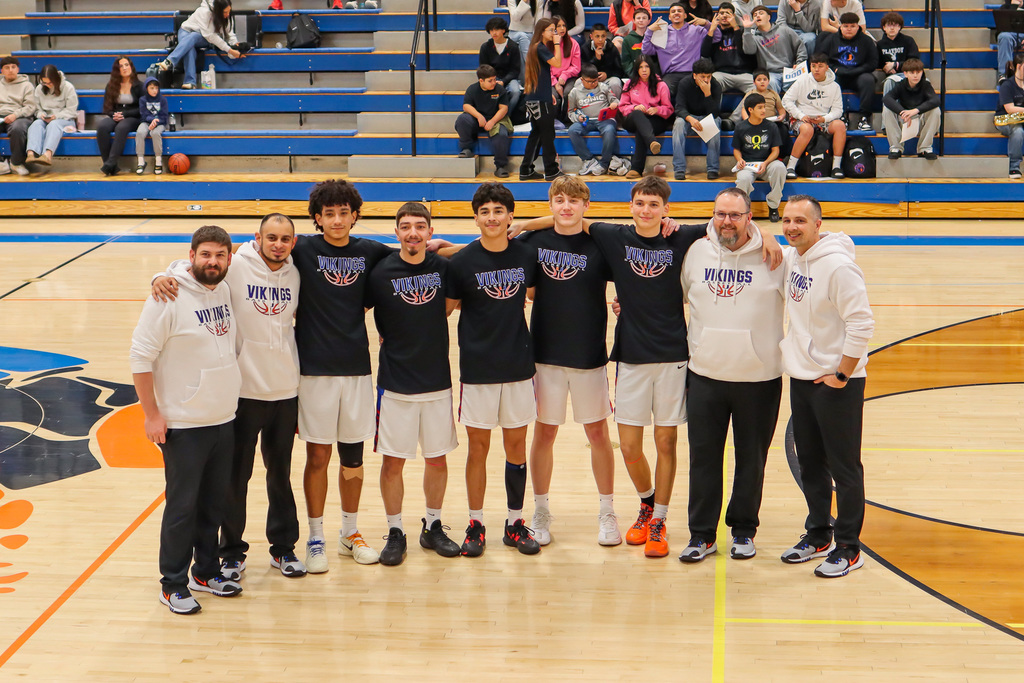 Photos of all seniors with coaches 