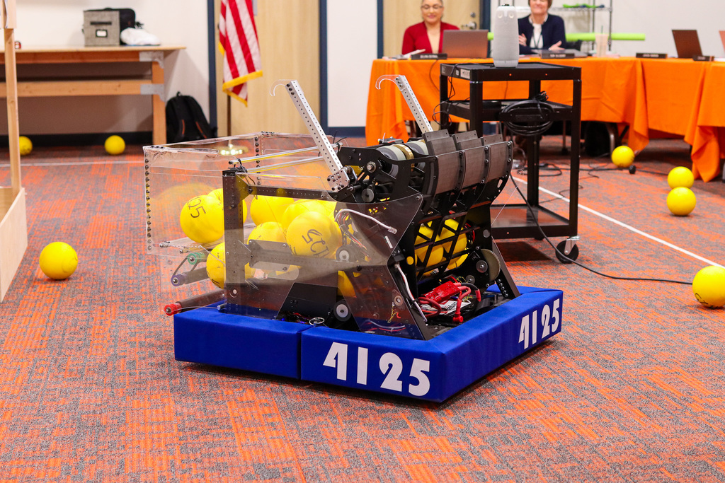 Photo of high school teams robot
