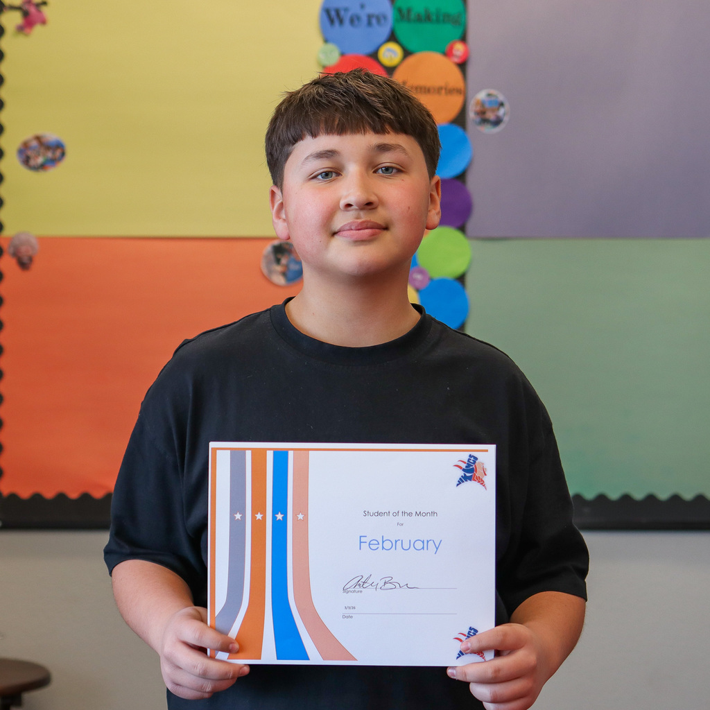 photo of student of the month