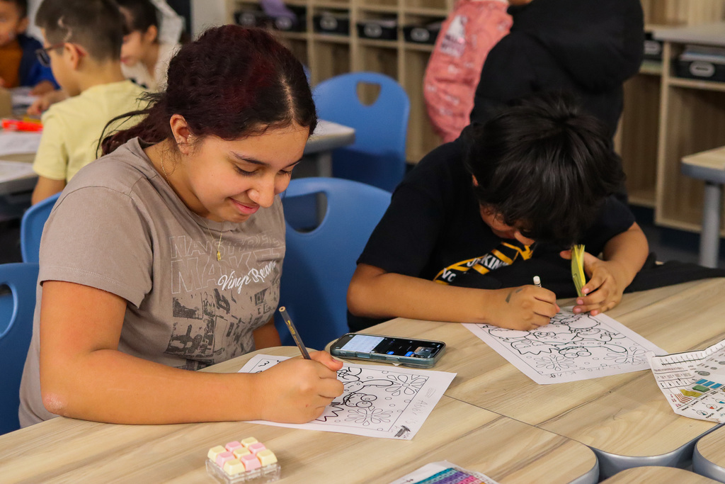 students coloring pages 