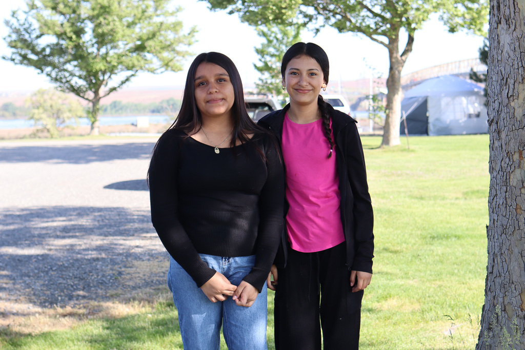 two students posing for a photo 