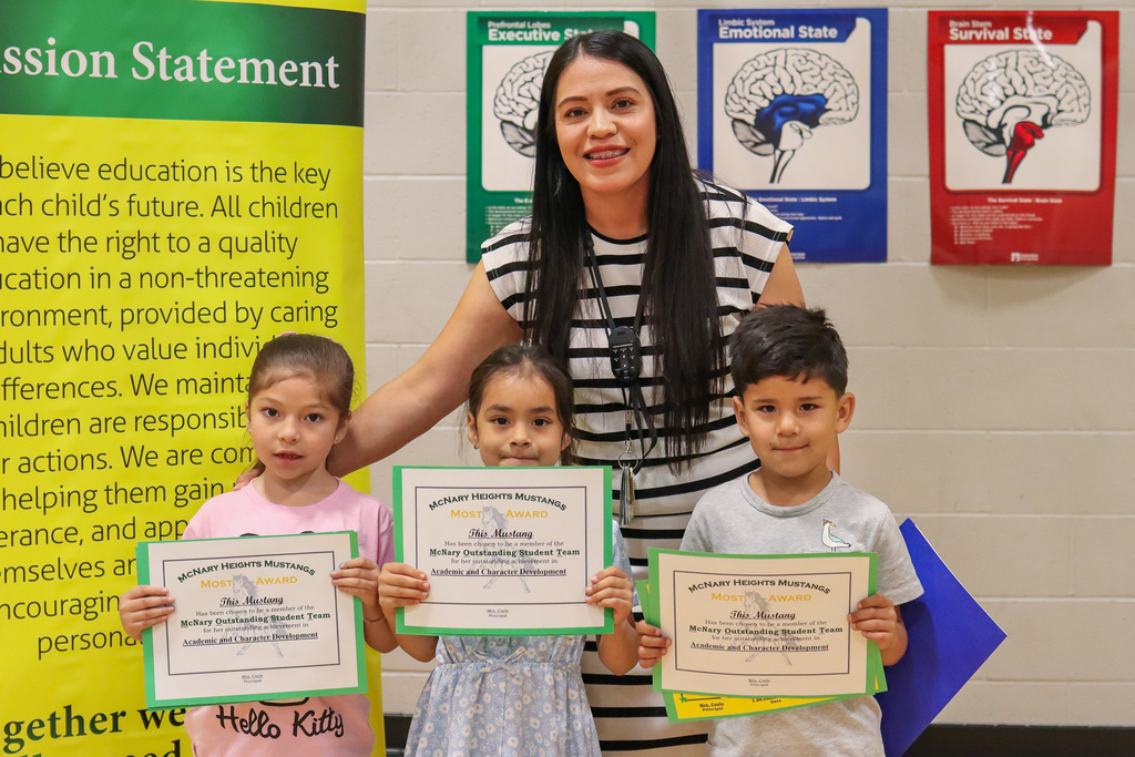 Mrs. Garcia's MOST Award Winners