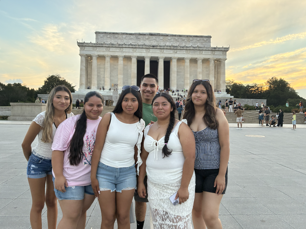 Students exploring Washington, D.C.