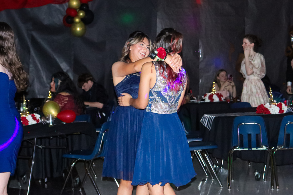 students dancing on the dance floor
